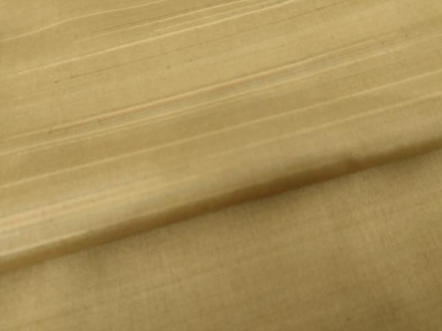 平和屋着物●上質な紬　横段文　正絹　逸品　AABD6241cs