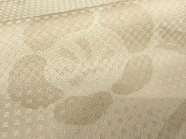 平和屋着物●上質な小紋　枝梅　正絹　逸品　AABD6246cs