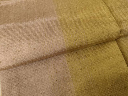 平和屋着物●上質な紬　間道　正絹　逸品　AABD6273cs