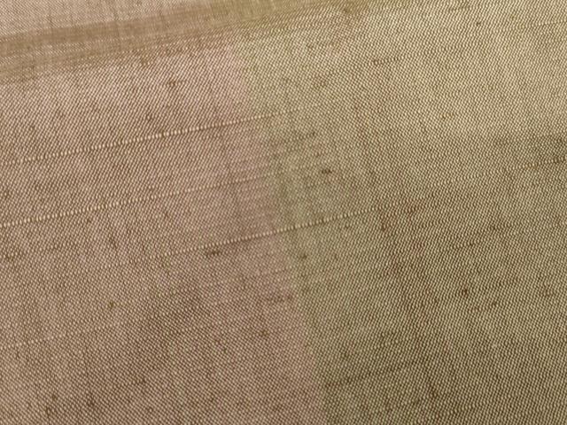 平和屋着物●上質な紬　間道　正絹　逸品　AABD6273cs
