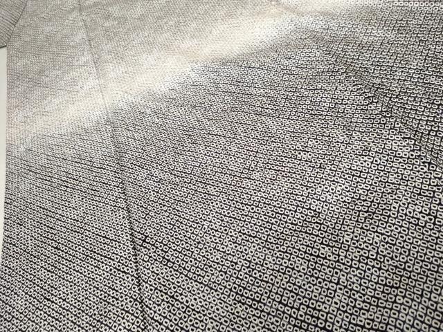 平和屋着物○訪問着 総絞り 霞文 暈し染め 正絹 逸品 AABD6340cs