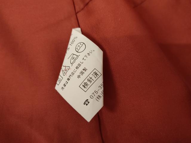 平和屋着物●小振袖　二尺袖　花毬文　金彩　洗える着物　AABD6348cs