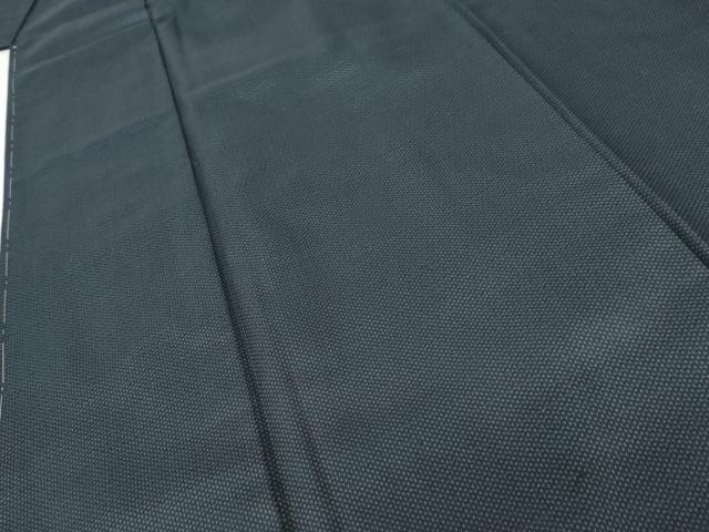 平和屋着物●男性　紬　アンサンブル　亀甲柄　キングサイズ　正絹　逸品　AABD6369cs