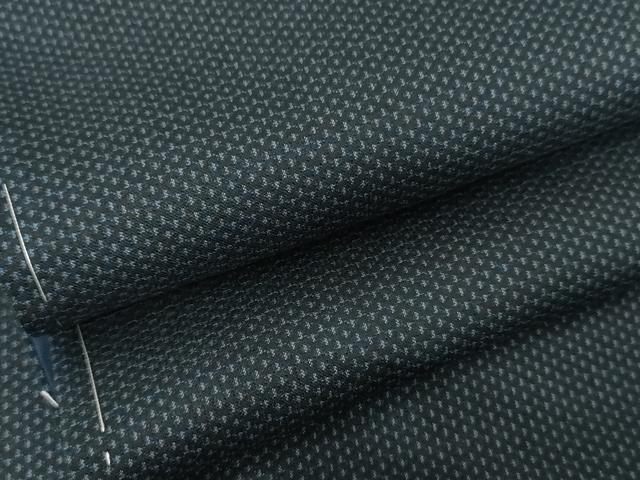 平和屋着物●男性　紬　アンサンブル　亀甲柄　キングサイズ　正絹　逸品　AABD6369cs