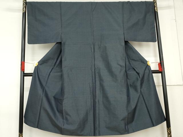 平和屋着物●男性 本場村山大島紬 亀甲絣 正絹 逸品 AABD6378cs
