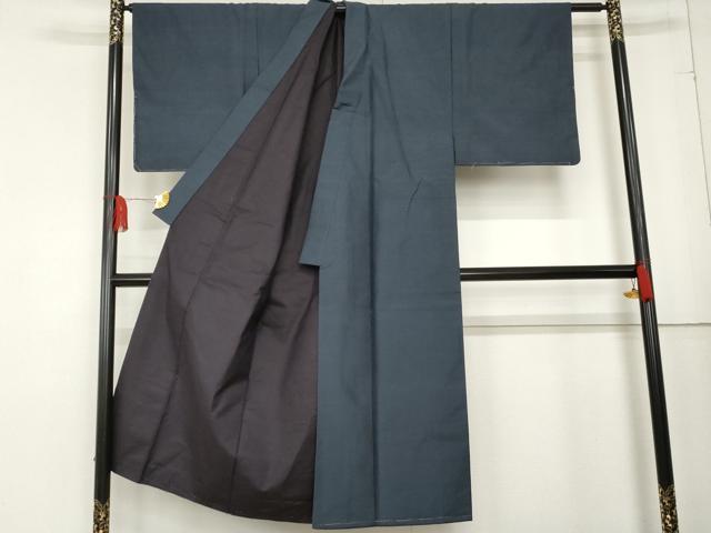 平和屋着物●男性　本場村山大島紬　アンサンブル　亀甲絣　正絹　逸品　AABD6383cs