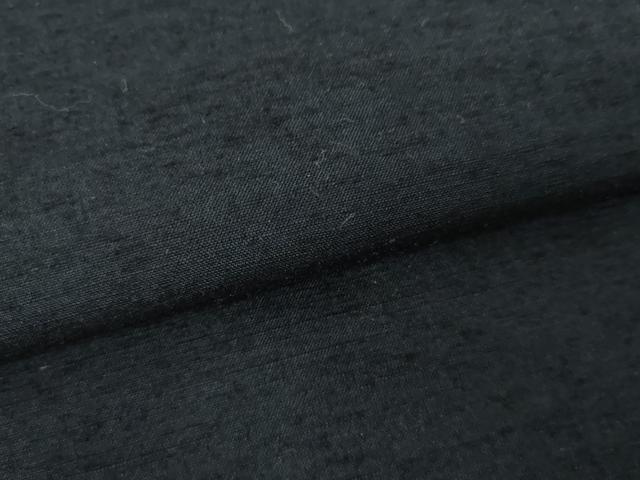 平和屋着物●男性 紬 アンサンブル 色無地 濃藍色 正絹 逸品 未使用 AABD6384cs