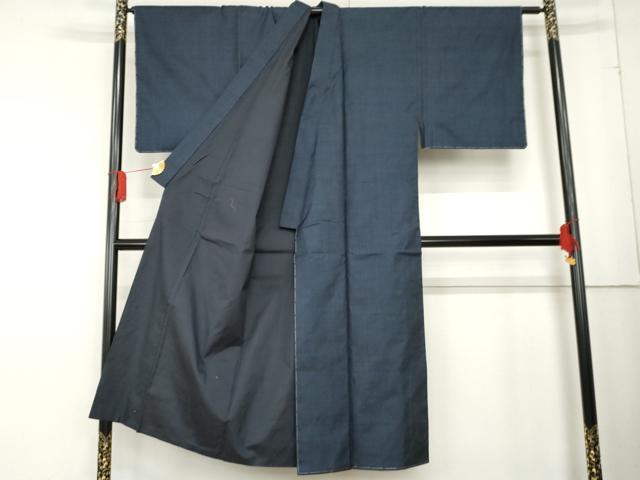 平和屋着物●男性　本場大島紬　アンサンブル　100亀甲　総詰め　正絹　逸品　未使用　AABD6385cs