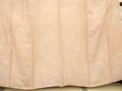 平和屋着物●訪問着　辻が花　絞り　正絹　逸品　AABD6434cs