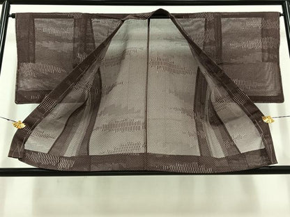 平和屋着物▽羽織 スリーシーズン 春夏秋 塵除け 雲文 正絹 逸品 AABD6443jh