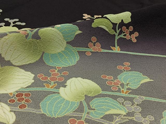 十日町友禅 訪問着 作家物 阿部佳雪 暈し染め 地紙花文 165cm 楽天市場】平和屋着物○十日町友禅作家 阿部佳雪 訪問着 枝花文 暈し