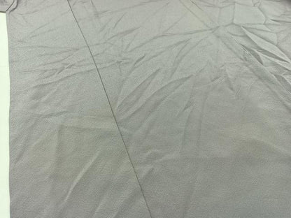 平和屋着物▽上質な色無地 単衣 藤色 正絹 逸品 AABD6449jh