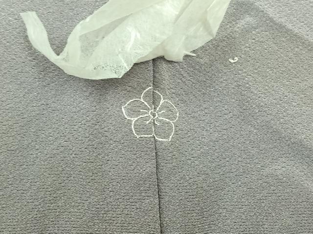 平和屋着物▽上質な色無地 単衣 藤色 正絹 逸品 AABD6449jh