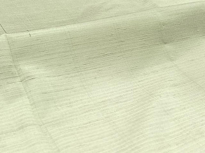 平和屋着物▽上質な紬 単衣 縞 正絹 逸品 AABD6460jh