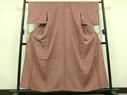 平和屋着物▽江戸小紋　単衣　寄せ小紋柄　正絹　逸品　AABD6461jh