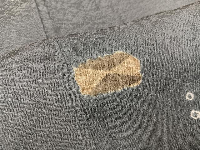 平和屋着物●上質な小紋 色紙文 胴抜き仕立て 正絹 逸品 AABD6502ph