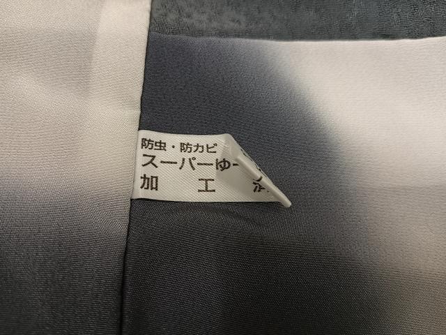 平和屋着物●上質な小紋 色紙文 胴抜き仕立て 正絹 逸品 AABD6502ph