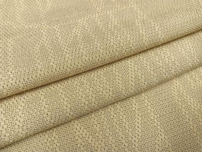 平和屋着物●本塩沢 110亀甲 幾何学文様 正絹 逸品 AABD6530ph