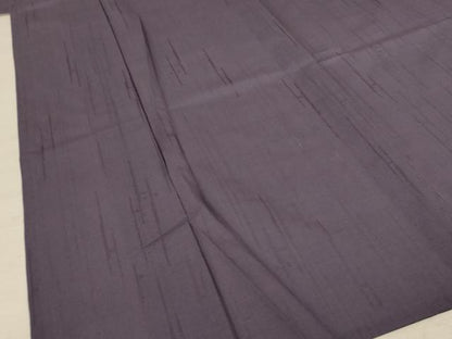 平和屋着物＊夏物 色無地 変わり絽 藤煤竹色 正絹 逸品 AABD6566jd