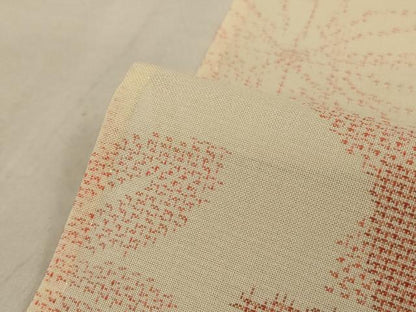 平和屋着物＊夏物 本場大島紬 夏大島 舞葉文 正絹 逸品 AABD6569jd