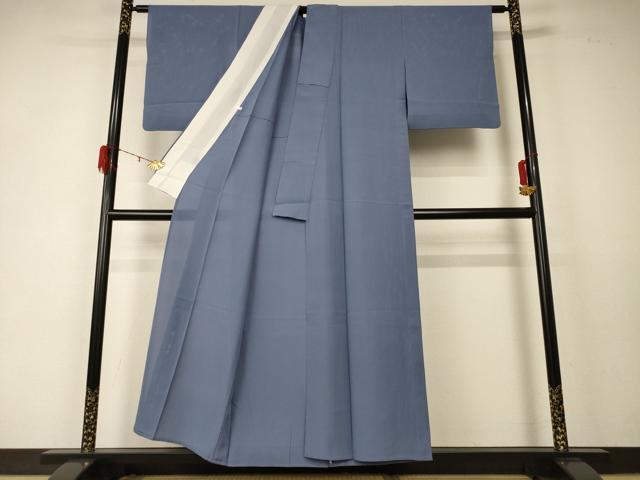 平和屋着物＊夏物 色無地 絽 紅碧色 正絹 逸品 AABD6571jd