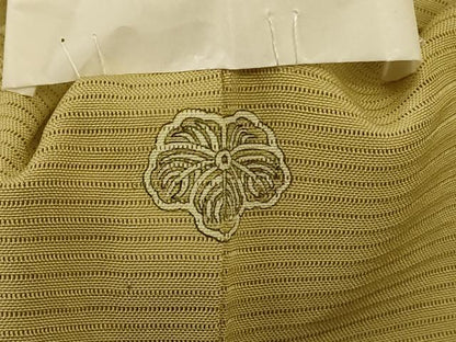 平和屋着物＊夏物 色無地 絽 桑染色 正絹 逸品 未使用 AABD6572jd