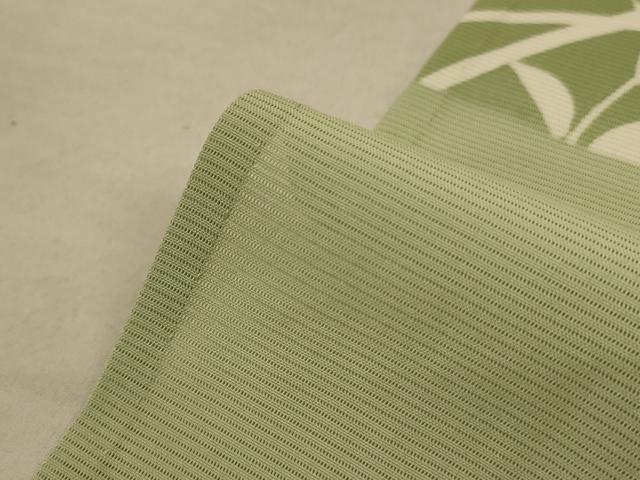 平和屋着物＊夏物 訪問着 絽 駒刺繍 草花文 暈し染め ロング丈 正絹 逸品 AABD6587jd