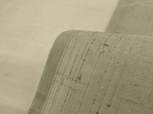 平和屋着物＊夏物 訪問着 生紬 紗 萩文 暈し染め 正絹 逸品 AABD6589jd