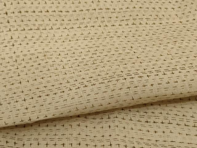 平和屋着物＊夏物 沖縄県無形文化財指定 本場八重山上布 男性 絣柄 麻 逸品 AABD6591jd