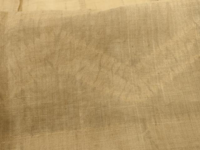 平和屋着物＊夏物　男性　長襦袢　横段文　麻　逸品　AABD6592jd