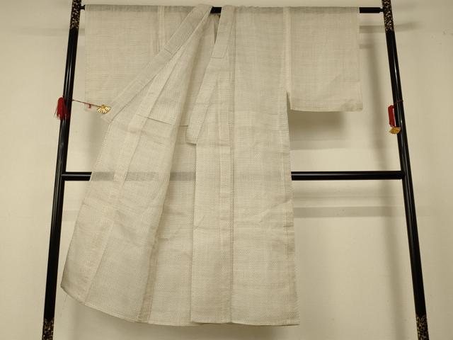 平和屋着物＊夏物 男性 上布 絣柄 麻 逸品 AABD6593jd