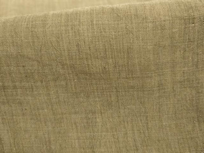 平和屋着物＊夏物 本場小千谷ちぢみ 利休茶色 麻 逸品 AABD6596jd