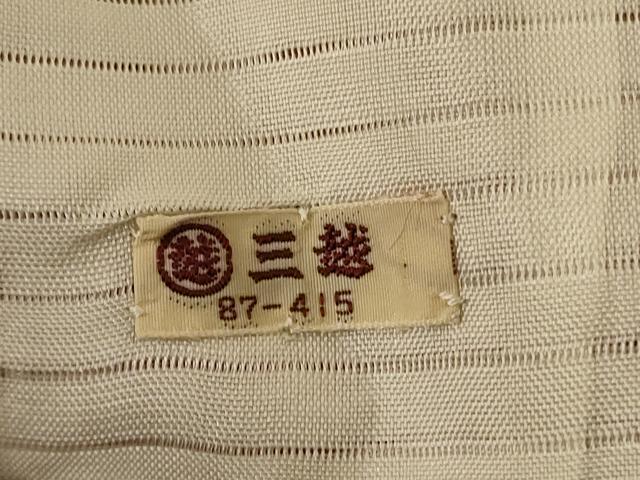 平和屋着物＊夏物 色無地 絽 真赭色 三越扱い 正絹 逸品 AABD6599jd