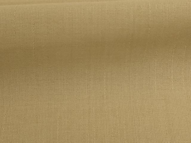 平和屋着物＊夏物 本場大島紬 夏大島 色無地 榛色 証紙付き 正絹 逸品 AABD6601jd