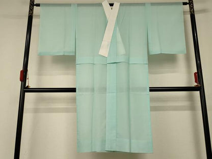 平和屋着物＊洗える最高級着物 ＜英＞はなぶさ謹製 夏物 長襦袢 絽 錆青磁色 洗える着物 AABD6606jd