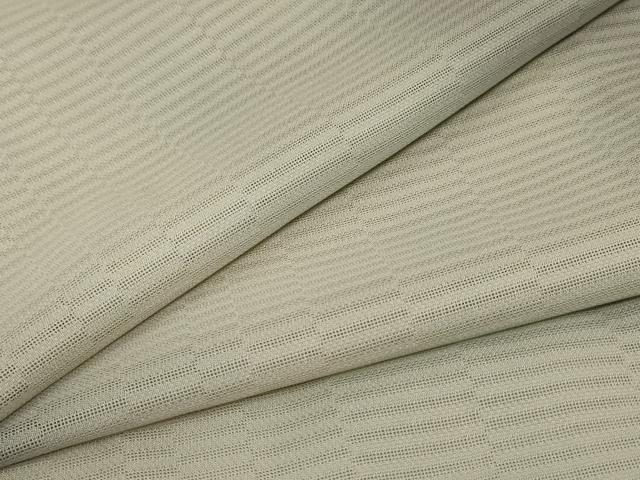 平和屋着物＊夏物 小紋 変わり絽 縞 暈し染め 正絹 逸品 AABD6610jd