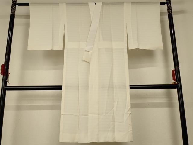 平和屋着物＊夏物 長襦袢 絽 鳥の子色 正絹 逸品 AABD6612jd