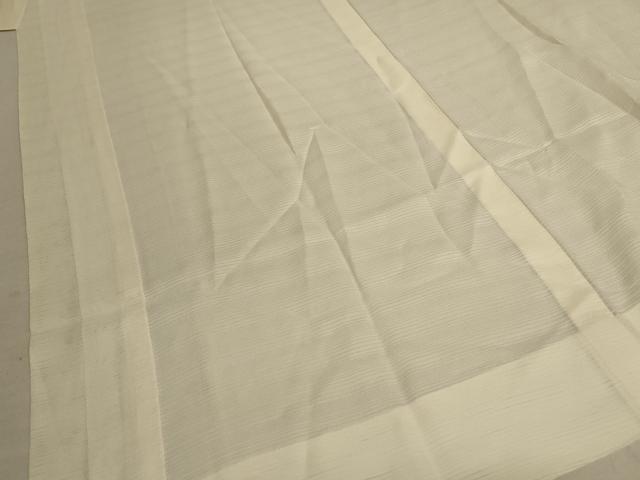 平和屋着物＊夏物 長襦袢 絽 鳥の子色 正絹 逸品 AABD6612jd