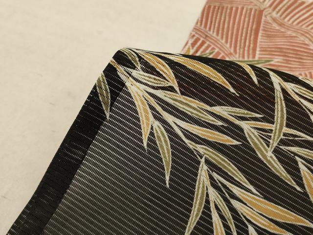 平和屋着物＊夏物　黒留袖　絽　扇子花鳥文　金彩　洗える着物　AABD6617jd 平和屋着物＊夏物 黒留袖 絽 扇子花鳥文 金彩 洗える着物 AABD6617jd