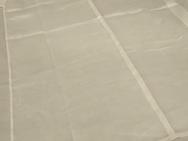 平和屋着物＊夏物 長襦袢 笹竹紋紗 白色 洗える着物 AABD6618jd