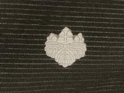 平和屋着物＊夏物　黒留袖　絽　刺繍　飛鳥文　金彩　洗える着物　AABD6623jd