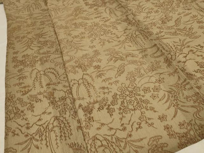 平和屋着物＊夏物 小千谷ちぢみ 松竹梅 麻 逸品 AABD6626jd