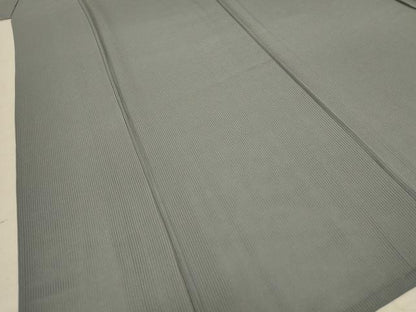 平和屋着物＊夏物　色無地　縦絽　豆がら茶色　正絹　逸品　AABD6639jd