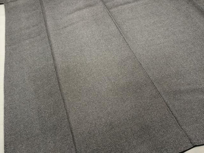 平和屋着物●江戸小紋　極小鮫小紋柄　鬼しぼ縮緬　正絹　逸品　AABD6652ck