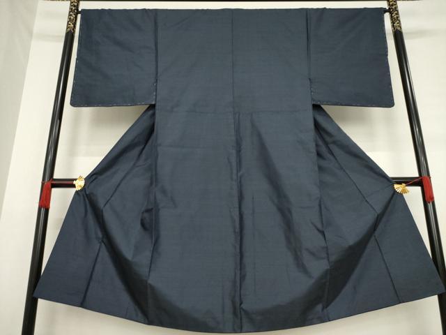 平和屋着物●男性　紬　亀甲絣　正絹　逸品　AABD6672ck
