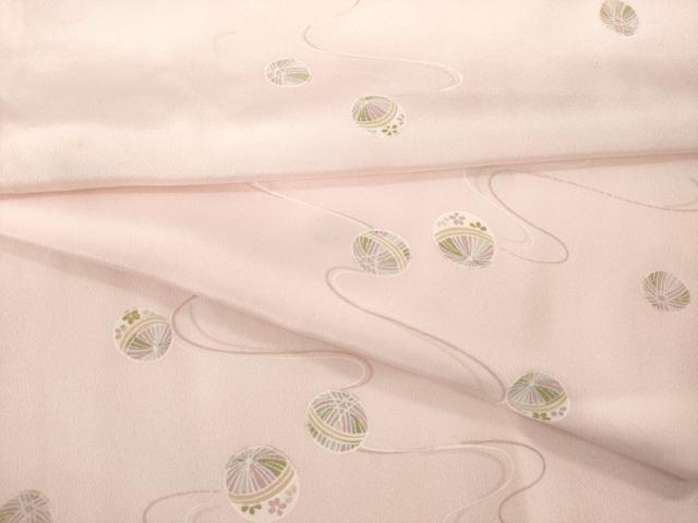 平和屋着物●長襦袢 袷 毬 正絹 逸品 AABD6701ck