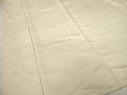 平和屋着物●お召 縞 正絹 逸品 AABD6716ck
