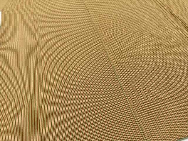 平和屋着物■上質な小紋　間道　正絹　逸品　AABD6789uw