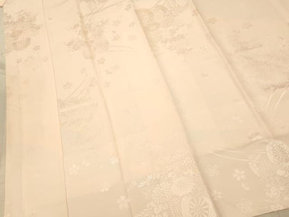 平和屋着物■長襦袢　袷　作家物　花車文　暈し染め　正絹　逸品　AABD6901fw