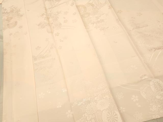 平和屋着物■長襦袢　袷　作家物　花車文　暈し染め　正絹　逸品　AABD6901fw